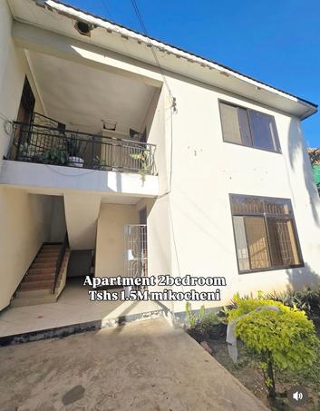 Apartment ya vyumba viwili inapangishwa Mikocheni, Dar Es Salaam