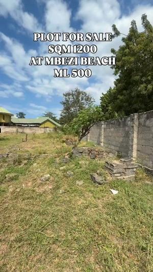 Plot for sale in Mbezi Beach, Dar Es Salaam sqm 1200 Plot for sale in Mbezi Beach, Dar Es Salaam sqm 1200