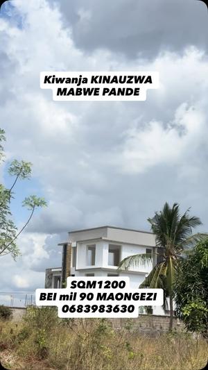 Residential Plot for Sale in Mabwepande, Dar Es Salaam (1200 sqm) Residential Plot for Sale in Mabwepande, Dar Es Salaam (1200 sqm)