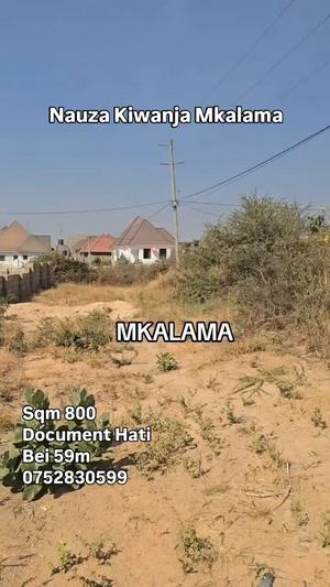 Kiwanja kinauzwa Mkalama, Morogoro sqm 800 Kiwanja kinauzwa Mkalama, Morogoro sqm 800