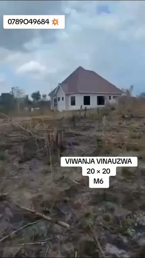 Residential Plot for Sale in Kiluvya Zahanati, Pwani (400 sqm) Residential Plot for Sale in Kiluvya Zahanati, Pwani (400 sqm)