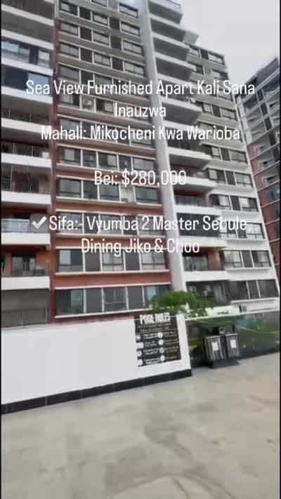 2 Bedrooms Furnished Apartment for Sale in Mikocheni Kwa Warioba, Dar Es Salaam