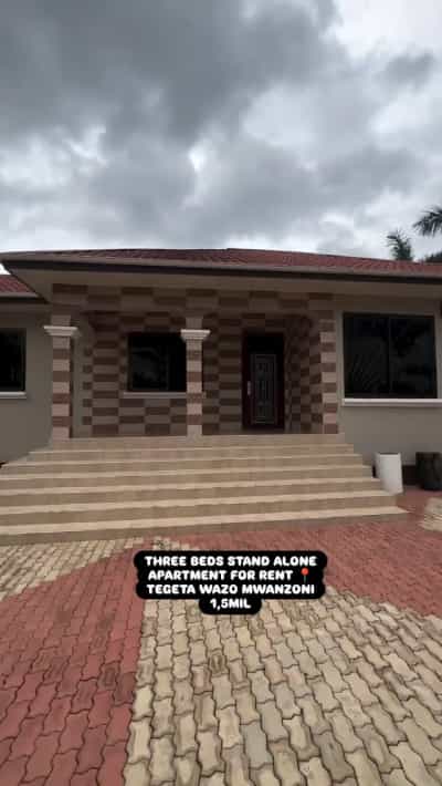 Apartment ya vyumba vitatu inapangishwa Tegeta Wazo Mwanzoni, Dar Es Salaam Apartment ya vyumba vitatu inapangishwa Tegeta Wazo Mwanzoni, Dar Es Salaam