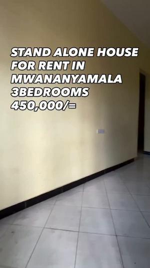 Nyumba ya vyumba vitatu inapangishwa Mwananyamala, Dar Es Salaam Nyumba ya vyumba vitatu inapangishwa Mwananyamala, Dar Es Salaam