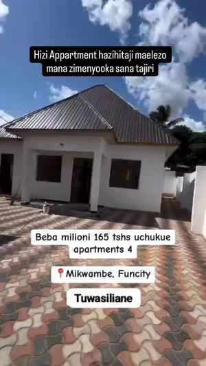 Apartment for Sale in Kigamboni Mikwambe, Dar Es Salaam Apartment for Sale in Kigamboni Mikwambe, Dar Es Salaam
