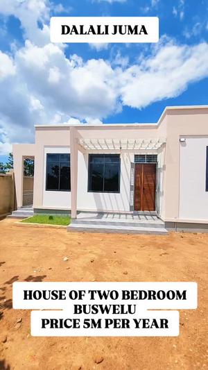 Nyumba ya vyumba viwili inapangishwa Buswelu, Mwanza