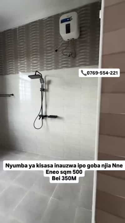 Nyumba ya vyumba vitatu inauzwa Goba Njia Nne, Dar Es Salaam (800 sqm)