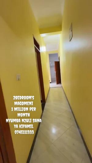 Nyumba ya vyumba viwili inapangishwa Magomeni, Dar Es Salaam Nyumba ya vyumba viwili inapangishwa Magomeni, Dar Es Salaam