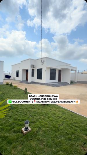 Nyumba ya vyumba vitatu inauzwa Kigamboni, Dar Es Salaam (800 sqm) Nyumba ya vyumba vitatu inauzwa Kigamboni, Dar Es Salaam (800 sqm)