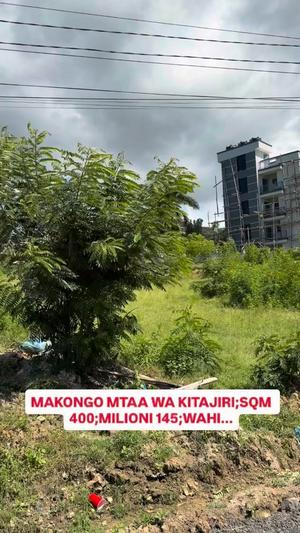 Kiwanja kinauzwa Makongo Juu, Dar Es Salaam (400 sqm)
