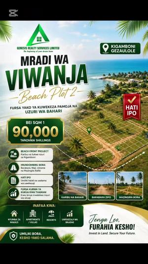 Viwanja vinauzwa Kigamboni Mwongozo, Dar Es Salaam