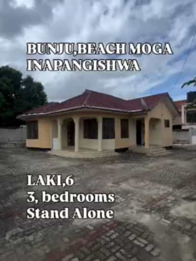Nyumba ya vyumba vitatu inapangishwa Bunju, Dar Es Salaam