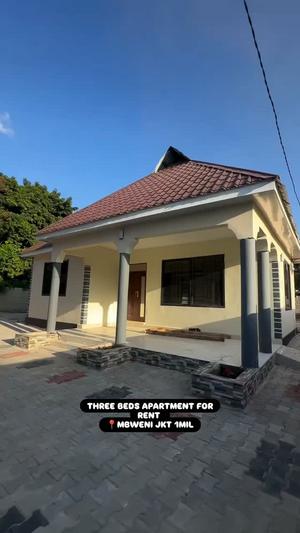 3 Bedrooms Apartment for Rent in Mbweni Jkt, Dar Es Salaam