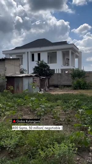 Kiwanja kinauzwa Goba Kulangwa, Dar Es Salaam Kiwanja kinauzwa Goba Kulangwa, Dar Es Salaam