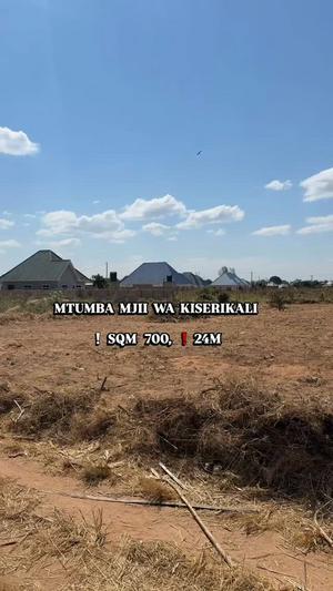 Residential Plot for Sale in Mtumba, Dodoma (700 sqm)