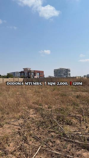 Kiwanja kinauzwa Mtumba Mji Wa Kiserikali, Dodoma (2000 sqm)