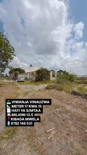 Plot for sale in Kigamboni Kibada Mwela, Dar Es Salaam sqm 255 Plot for sale in Kigamboni Kibada Mwela, Dar Es Salaam sqm 255