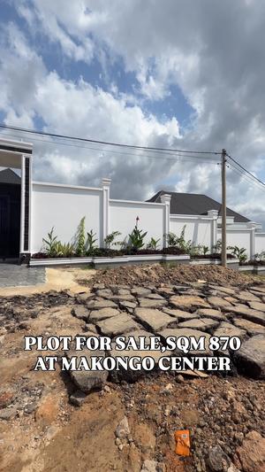 Plot for sale in Makongo Juu, Dar Es Salaam sqm 870 Plot for sale in Makongo Juu, Dar Es Salaam sqm 870