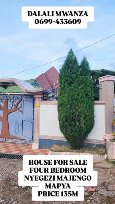 4 Bedrooms House for Sale in Nyegezi Majengo Mapya, Mwanza (1000 sqm)