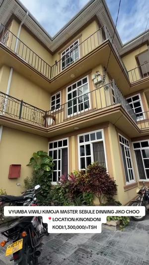 Nyumba ya vyumba viwili inapangishwa Kinondoni, Dar Es Salaam