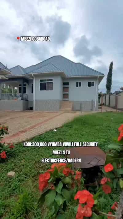 Nyumba ya vyumba viwili inapangishwa Mbezi Gobaroad Makabe Bajaji, Dar Es Salaam