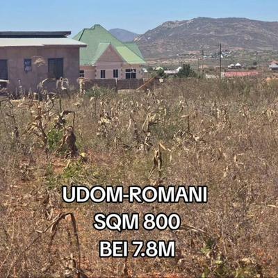 Plot for sale in Udom Romani, Dodoma sqm 800 Plot for sale in Udom Romani, Dodoma sqm 800
