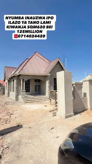 Nyumba ya vyumba vinne inauzwa Ilazo, Dodoma (620 sqm) Nyumba ya vyumba vinne inauzwa Ilazo, Dodoma (620 sqm)