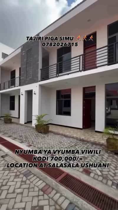 2 Bedrooms Apartment for Rent in Salasala Ushwani, Dar Es Salaam