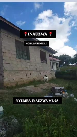Nyumba ya vyumba vitatu inauzwa Goba Muhimbili, Dar Es Salaam