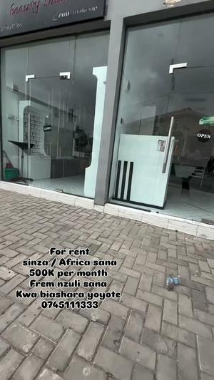 Duka linapangishwa Sinza / Africa Sana, Dar Es Salaam