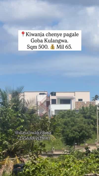 Kiwanja kinauzwa Goba Kulangwa, Dar Es Salaam (500 sqm)