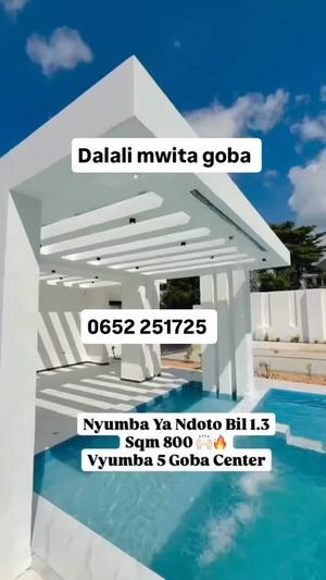 Nyumba ya vyumba vinne inauzwa Goba Centre, Dar Es Salaam (800 sqm)