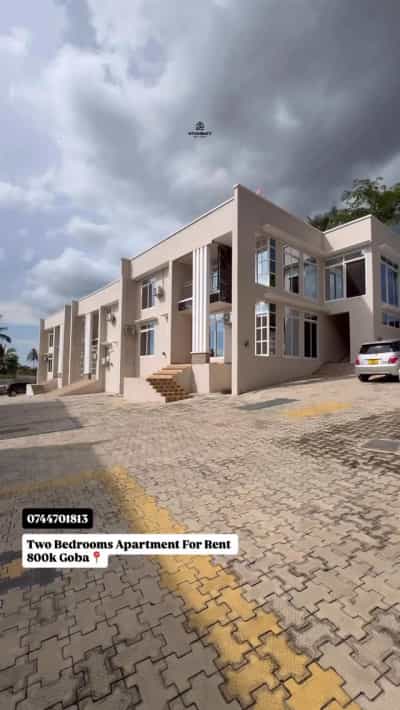 Nyumba/Apartment ya vyumba viwili inapangishwa Goba, Dar Es Salaam