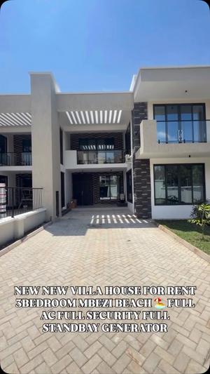 Villa ya vyumba vitatu inapangishwa Mbezi Beach, Dar Es Salaam Villa ya vyumba vitatu inapangishwa Mbezi Beach, Dar Es Salaam