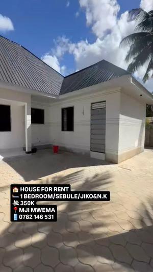 Nyumba ya chumba kimoja inapangishwa Kigamboni Mji Mwema, Dar Es Salaam