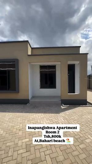 Apartment ya vyumba viwili inapangishwa Bahari Beach, Dar Es Salaam
