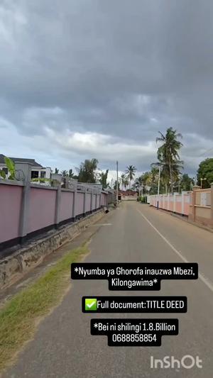 6 Bedrooms House for Sale in Mbezi Beach, Dar Es Salaam (1231 sqm) 6 Bedrooms House for Sale in Mbezi Beach, Dar Es Salaam (1231 sqm)