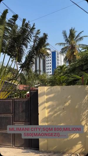 Plot for sale in Mlimani City, Dar Es Salaam sqm 800