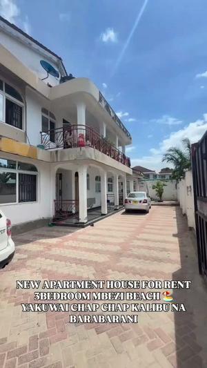Apartment ya vyumba viwili inapangishwa Mbezi Beach, Dar Es Salaam