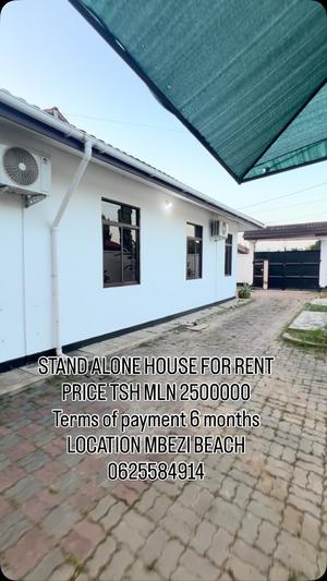 House for Rent in Mbezi Beach, Dar Es Salaam