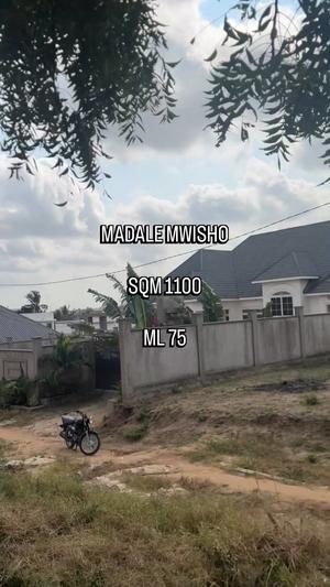 Residential/Commercial Plot for Sale in Madale Mwisho, Dar Es Salaam (1100 sqm)