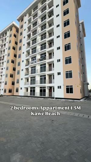 Apartment ya vyumba viwili inapangishwa Kawe Beach, Dar Es Salaam