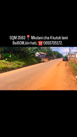 Kiwanja kinauzwa Mkolani, Mwanza sqm 3583