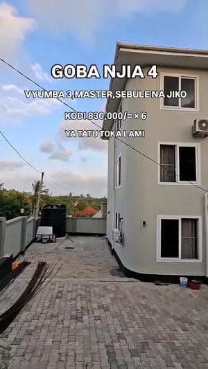 Nyumba/Apartment ya vyumba vitatu inapangishwa Goba Njia 4, Dar Es Salaam Nyumba/Apartment ya vyumba vitatu inapangishwa Goba Njia 4, Dar Es Salaam