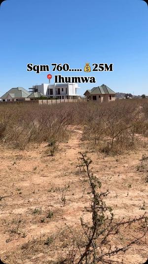 Viwanja vinauzwa Ihumwa Blessed Mabuba, Dodoma sqm 760