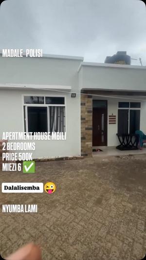 Apartment ya vyumba viwili inapangishwa Madale Polisi, Dar Es Salaam Apartment ya vyumba viwili inapangishwa Madale Polisi, Dar Es Salaam