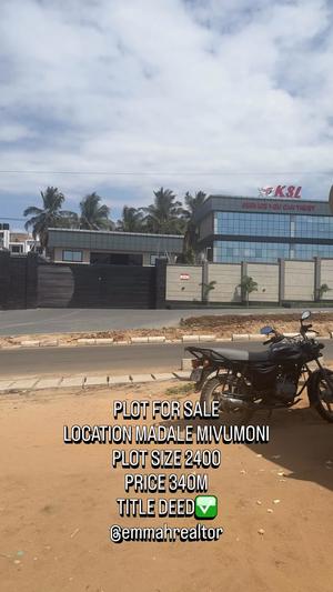 Kiwanja kinauzwa Madale Mivumoni, Dar Es Salaam (2400 sqm) Kiwanja kinauzwa Madale Mivumoni, Dar Es Salaam (2400 sqm)