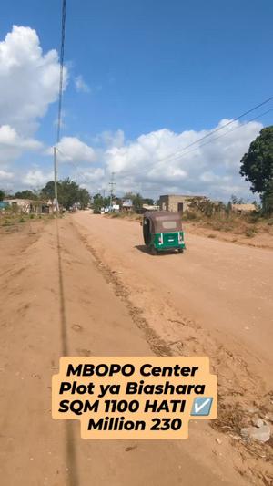 Kiwanja (Commercial Plot) kinauzwa Madale Mpopo Center, Dar Es Salaam (1100 sqm) Kiwanja (Commercial Plot) kinauzwa Madale Mpopo Center, Dar Es Salaam (1100 sqm)