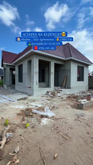 Nyumba ya vyumba vitatu inauzwa Kigamboni Funcity, Dar Es Salaam (300 sqm) Nyumba ya vyumba vitatu inauzwa Kigamboni Funcity, Dar Es Salaam (300 sqm)