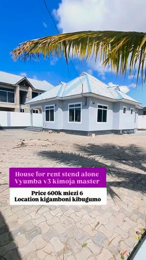 3 Bedrooms House for Rent in Kigamboni Kibugumo, Dar Es Salaam 3 Bedrooms House for Rent in Kigamboni Kibugumo, Dar Es Salaam